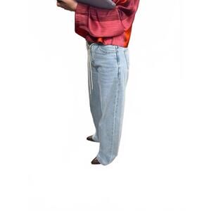 NEW HABITUAL women's wide leg jeans in blue